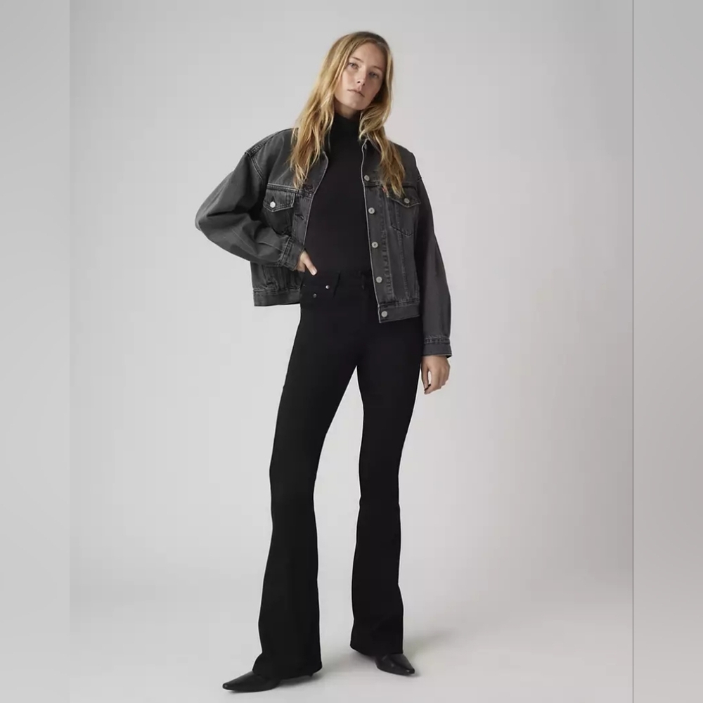 Levi’s 726 Flare High Rise Slim Stellar 26 X 32